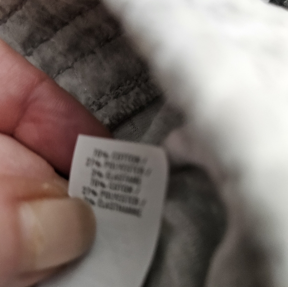 Aerie Lt Grey Tall Hi-Rise Ribbed Flare Pants Women's XL NWT - Picture 10 of 10